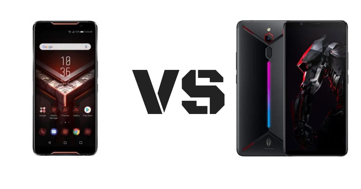 ASUS ROG Phone vs nubia Red Magic Mars fight to the finish