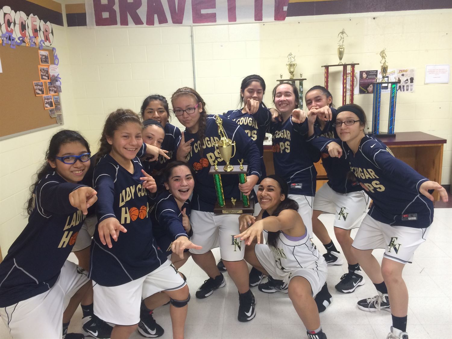 JV Dark Basketball Edinburg North High School Edinburg, Texas