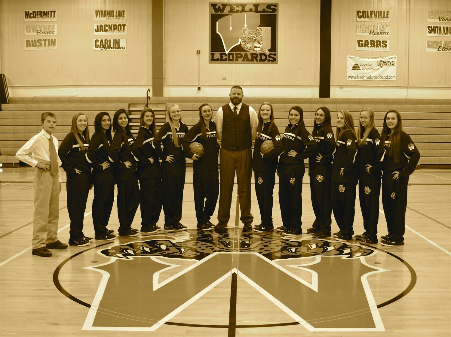 Girls' Varsity Basketball Wells High School Wells, Nevada