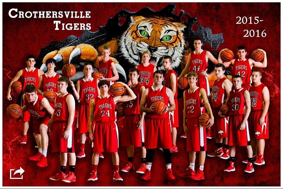 Boys' Varsity Basketball Crothersville High School Crothersville