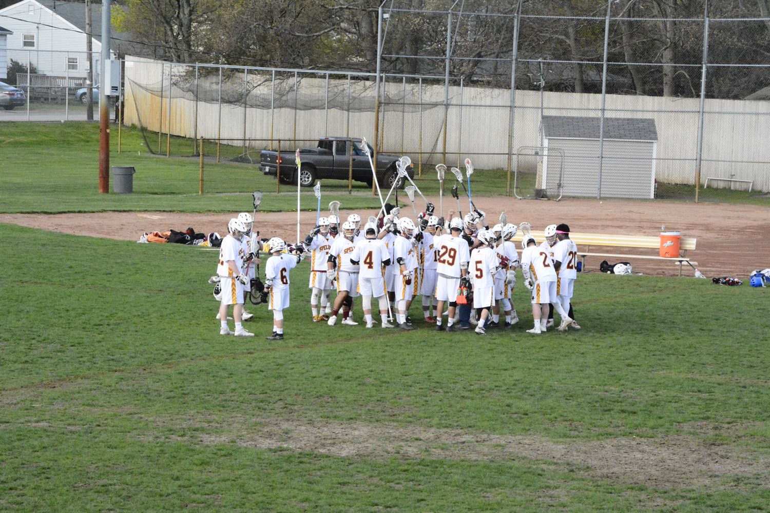 Boys' Varsity Lacrosse Cardinal Spellman High School Brockton