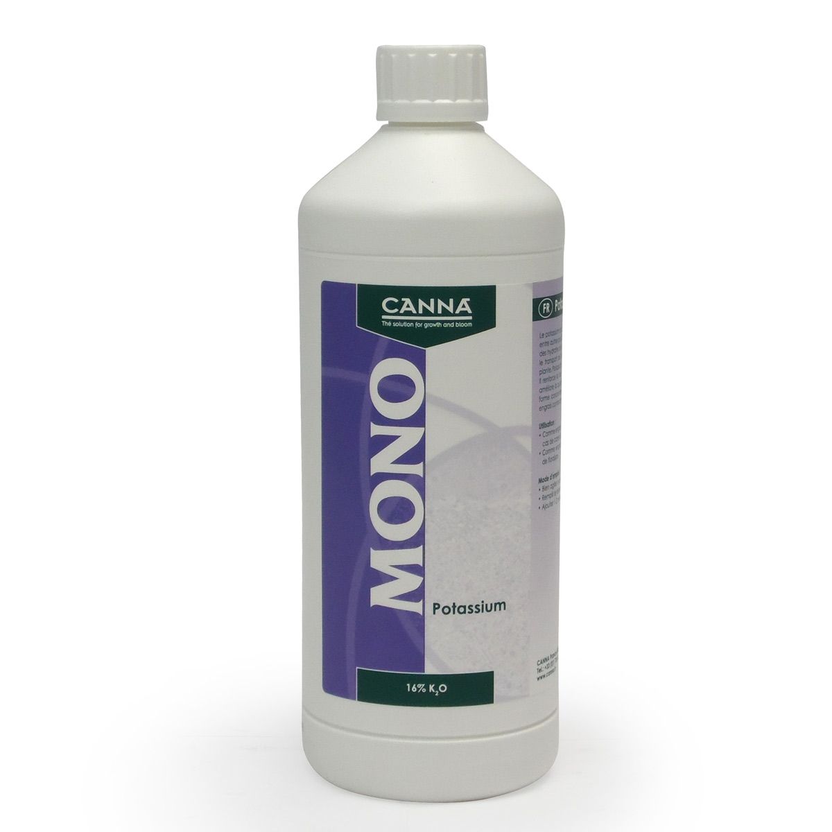 Solution de potassium liquide K 16 pour carence végétale Canna