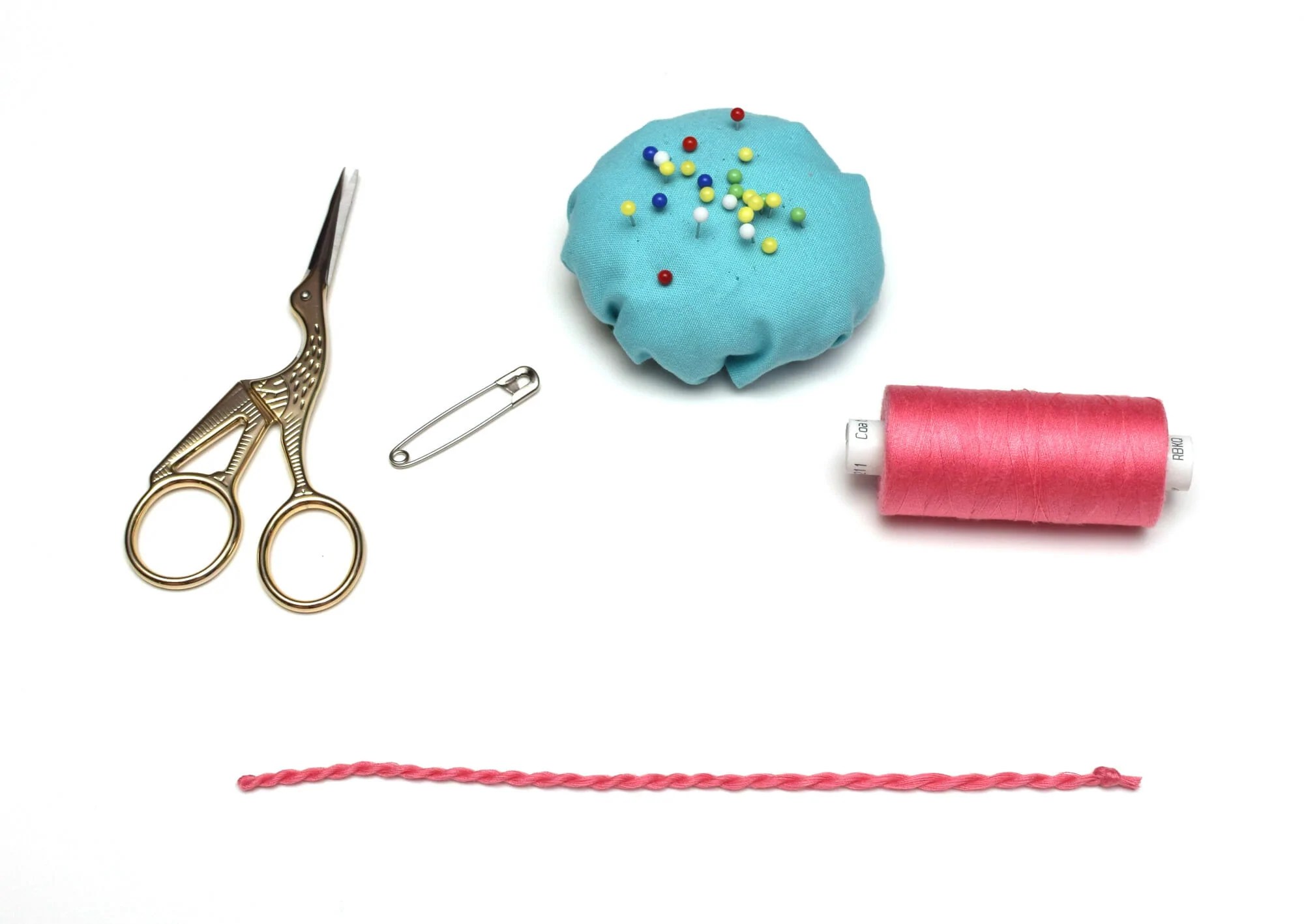 Make cord for drawstring bags using sewing thread I Can Sew This