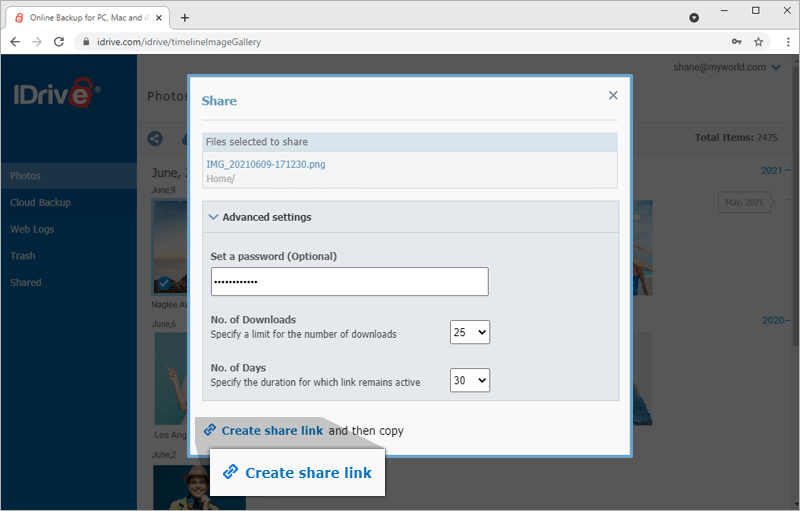 IDrive Photos Backup FAQs