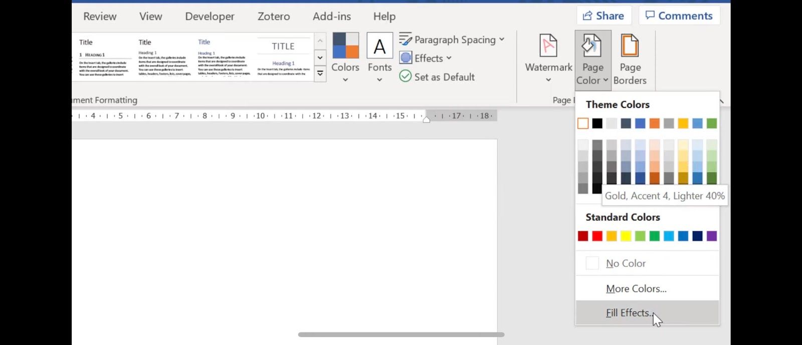 How To Make a Picture Background in Word 3 Easy Steps