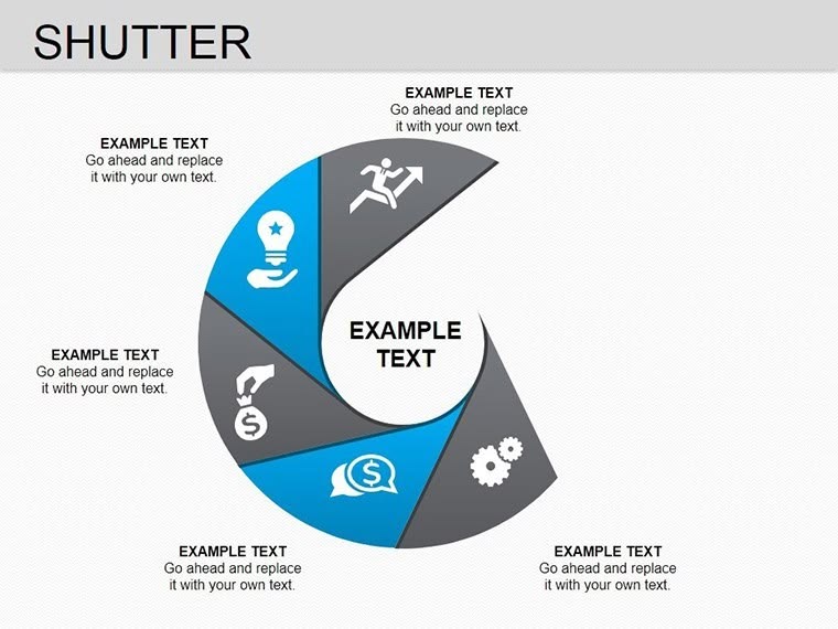 Shutter Keynote charts Templates Presentation