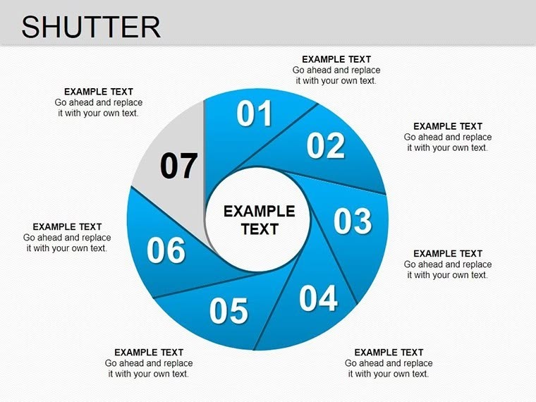 Shutter Keynote charts Templates Presentation