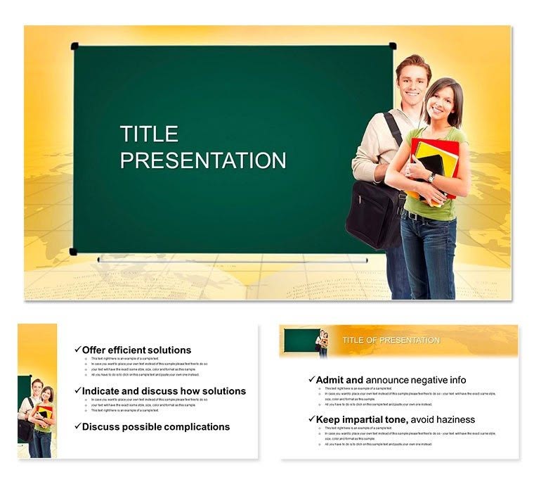 Students Education Keynote templates