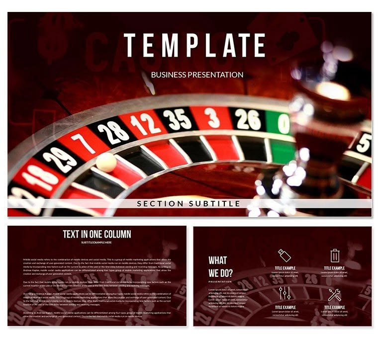 Basic Roulette Strategy Keynote Template