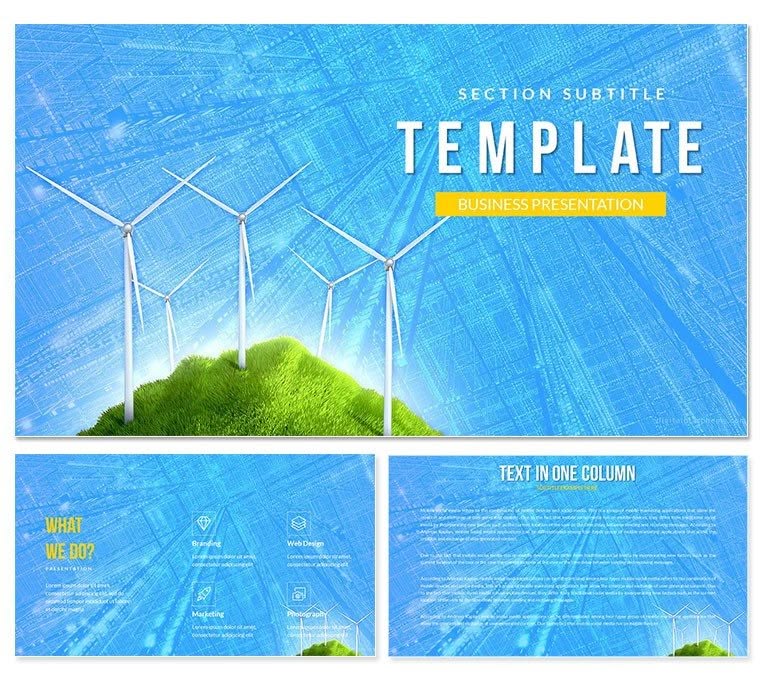 Wind Turbines PowerPoint Presentation