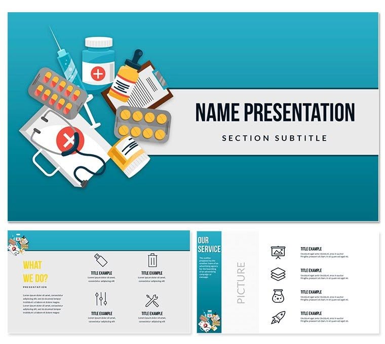 Health Medicine PowerPoint template