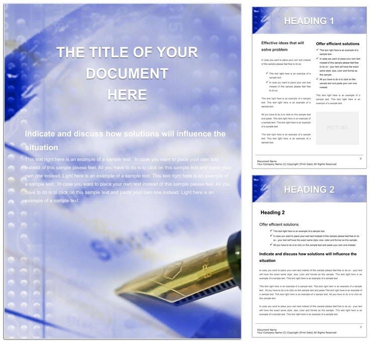 Professional Legal Word Document Template Download Now