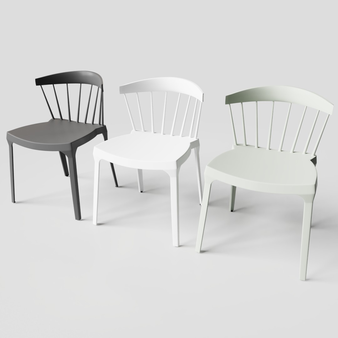 Plastic Dining Chair iMeshh