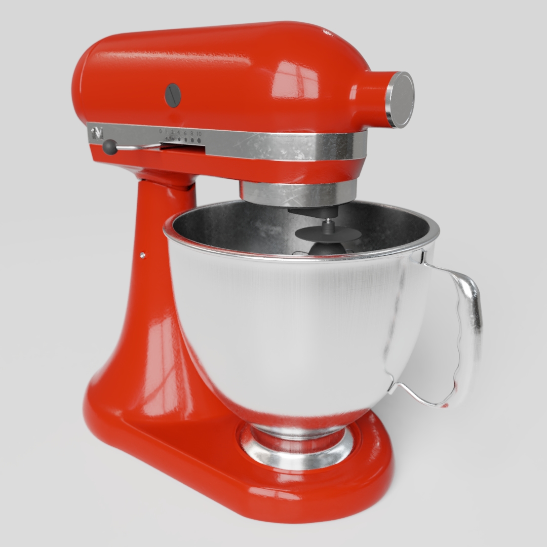 Red Kitchen Mixer iMeshh