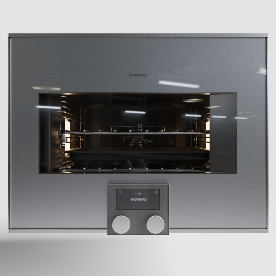 Gaggenau Steel Compact Oven iMeshh