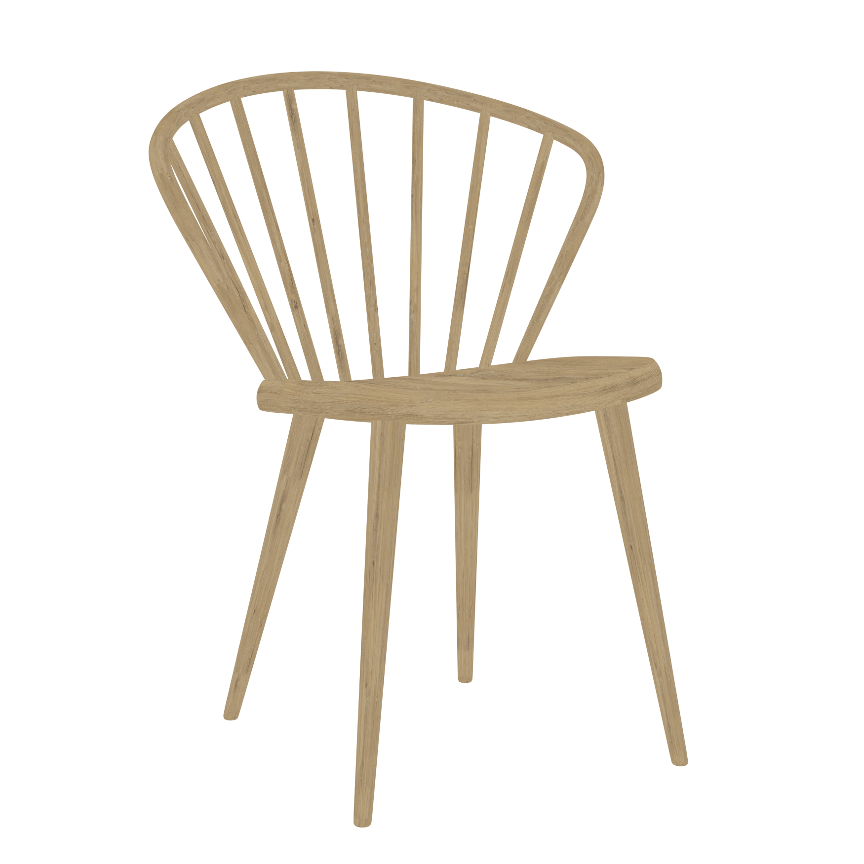 Wooden Chair 04 • iMeshh 3D Model for Blender 4.0+