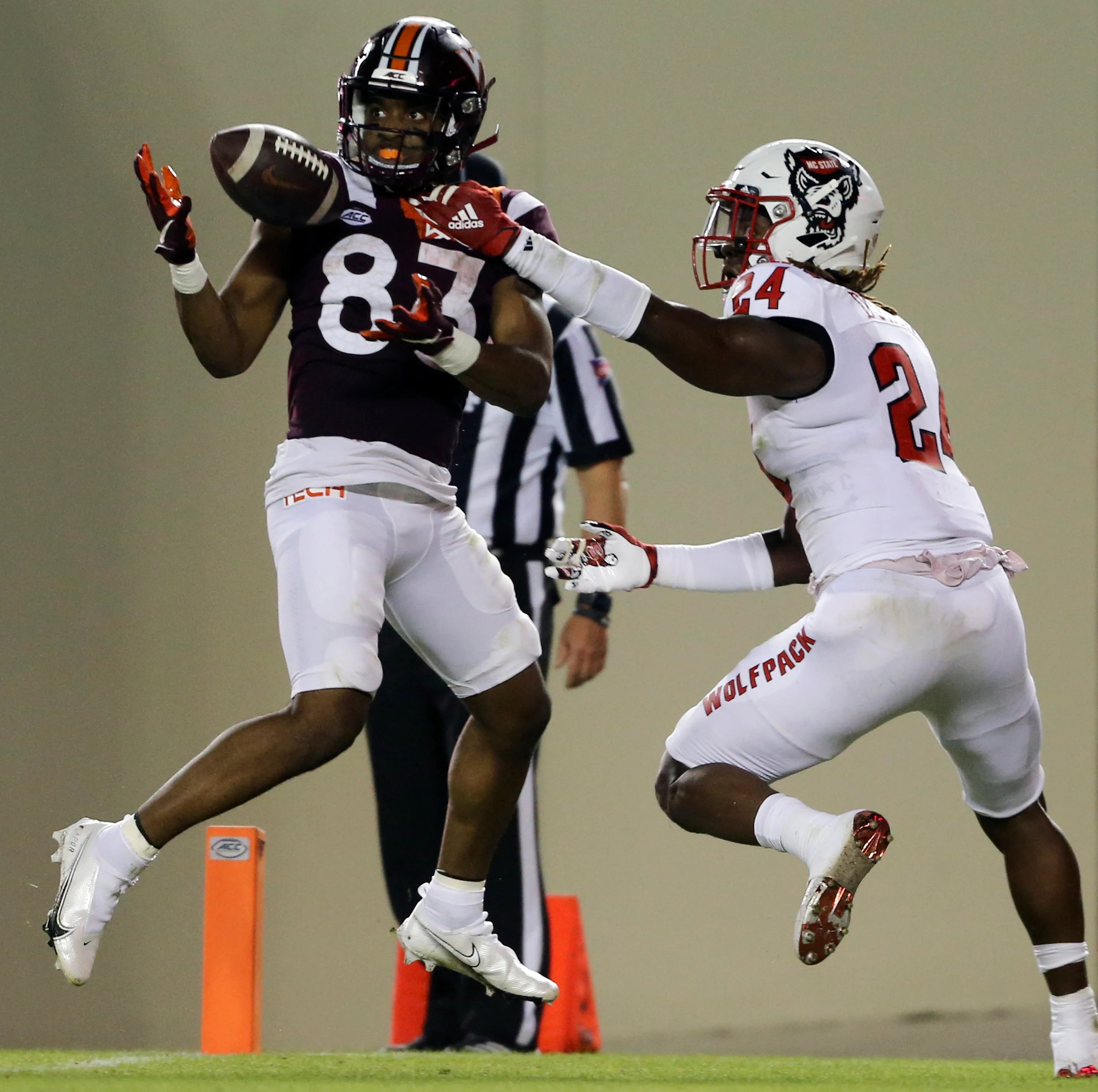 Patterson steps up, leads No. 20 Hokies past NC State 4524 score Bench