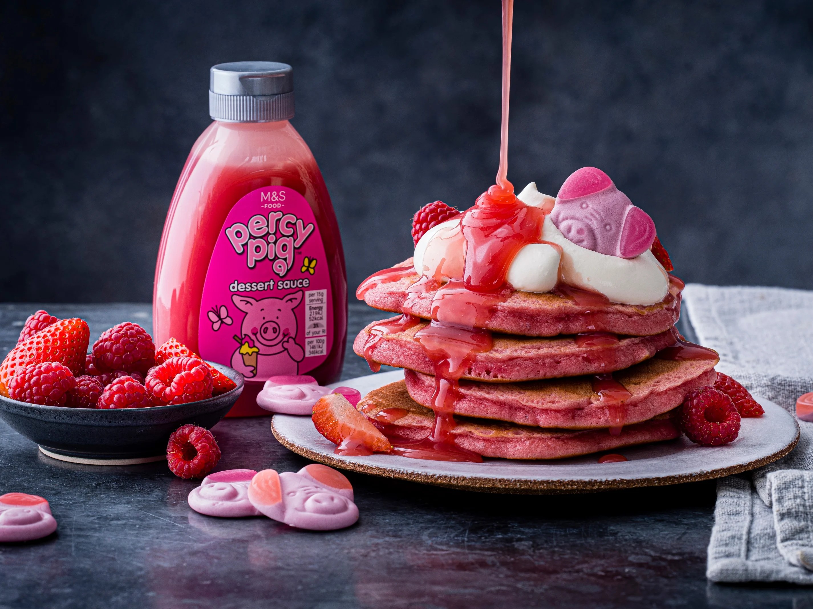 Marks &amp, Spencer’s Percy Pigs now come in pink pancake form The