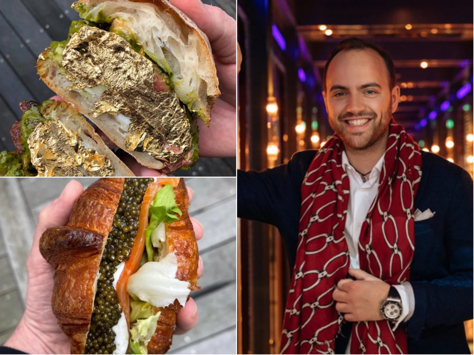 ‘I wanted the best’ Chef defends £50 luxury sandwiches delivered to