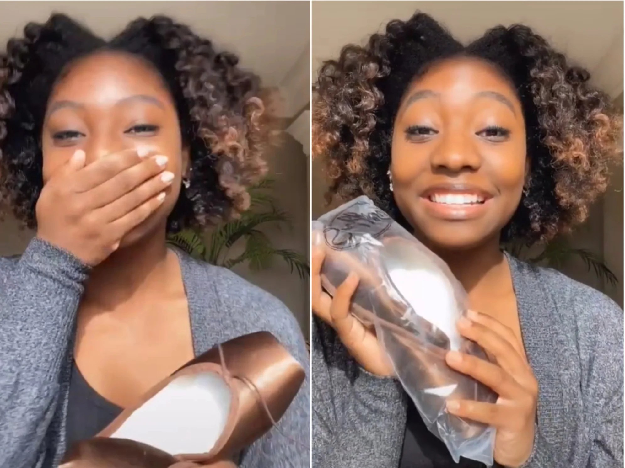 Ballerina’s emotional reaction to finally getting pointe shoes that