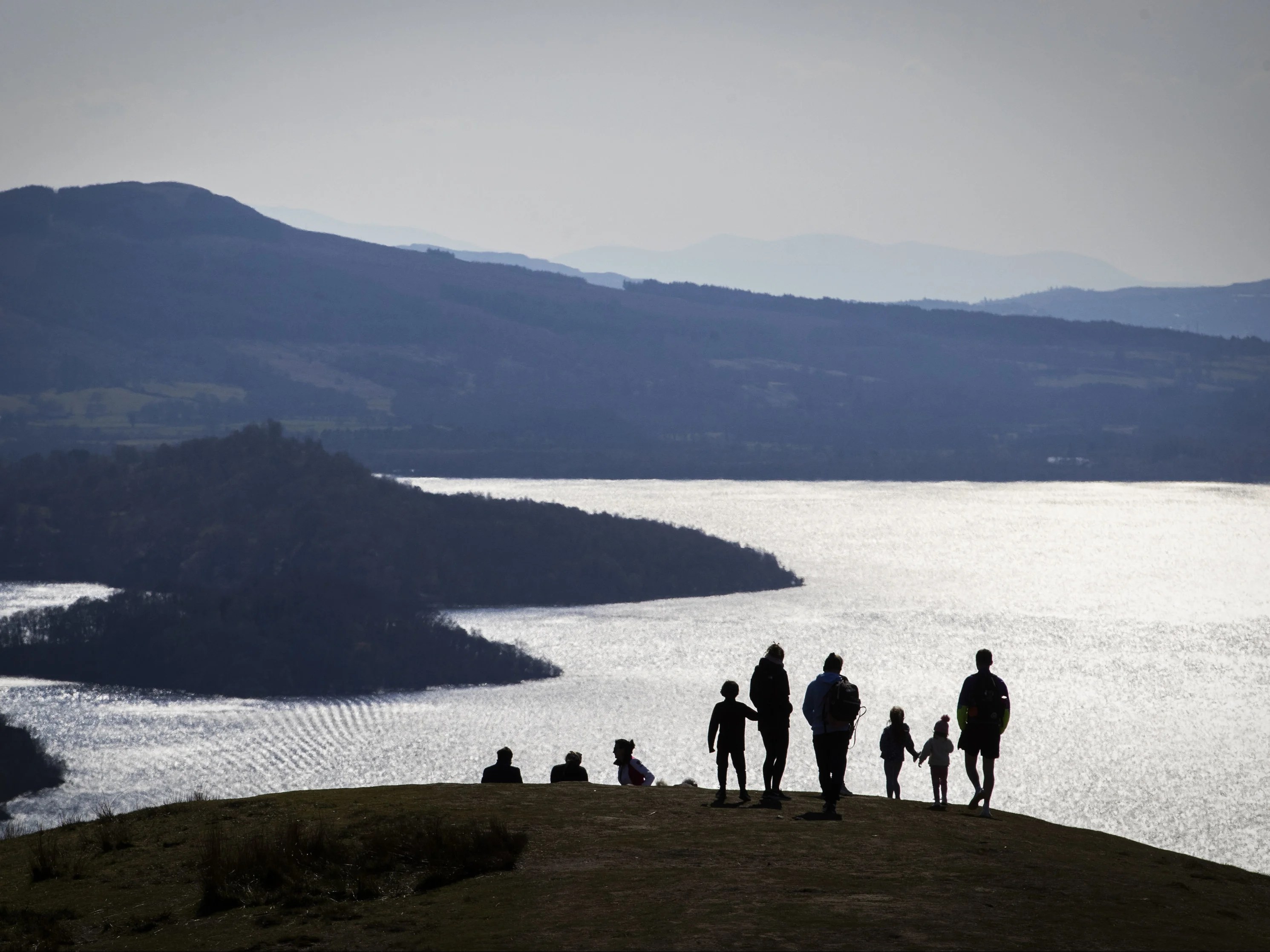 Loch Lomond Widower tells how he tried to save wife from drowning in