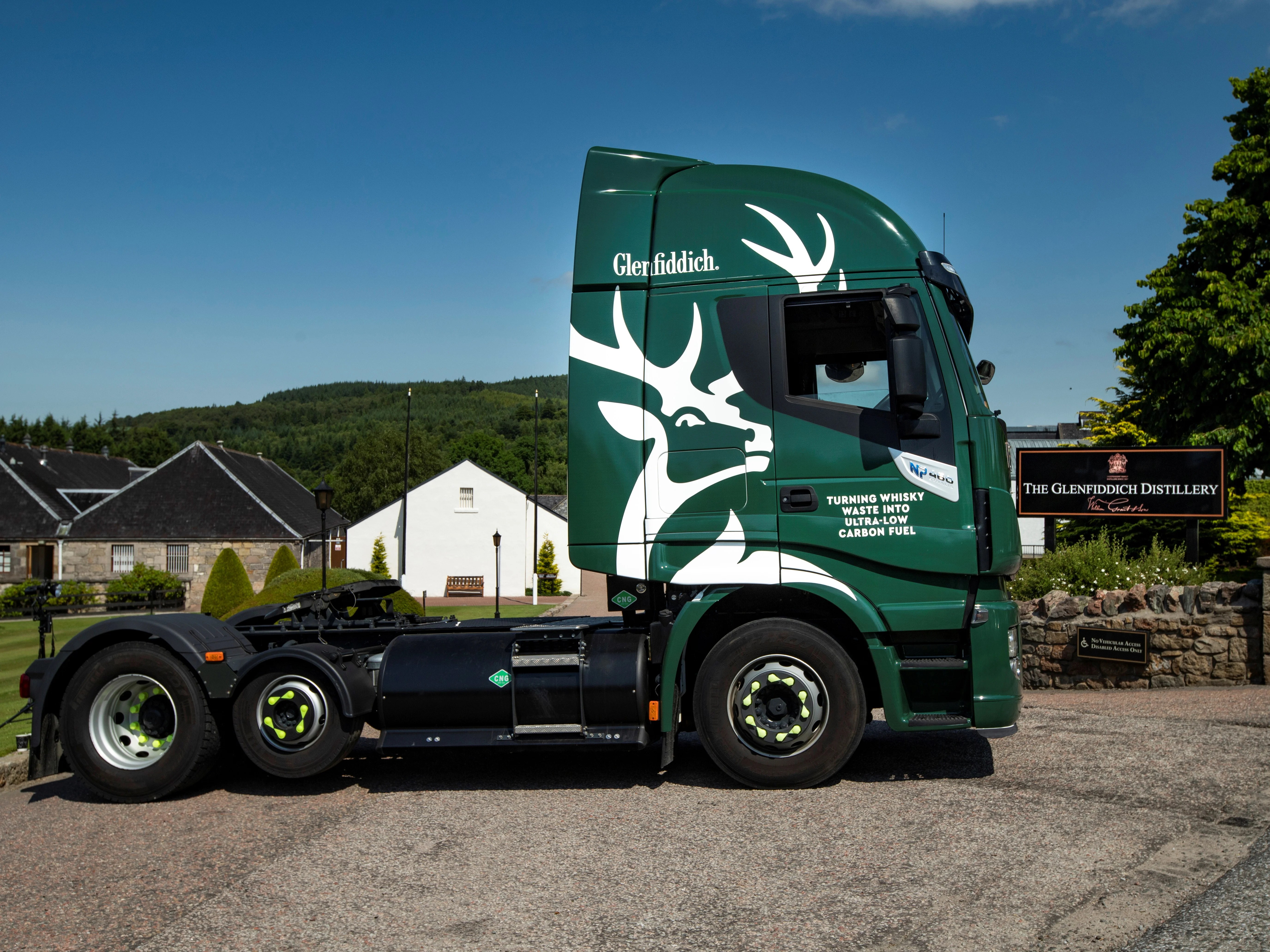 Glenfiddich whisky distillery to run delivery lorries on ‘green biogas