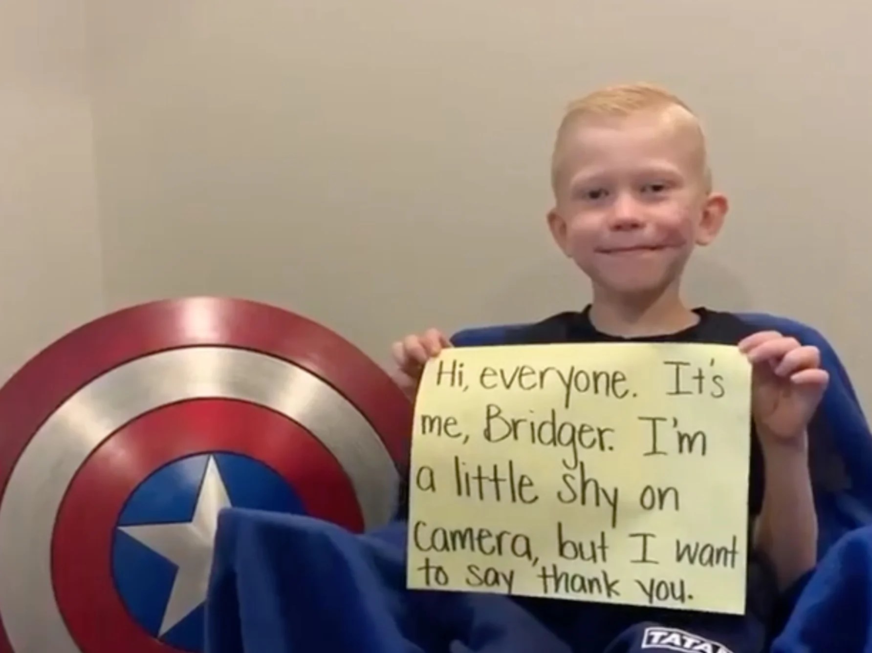 Heroic boy who saved his sister from dog attack feels ‘proud’ of his