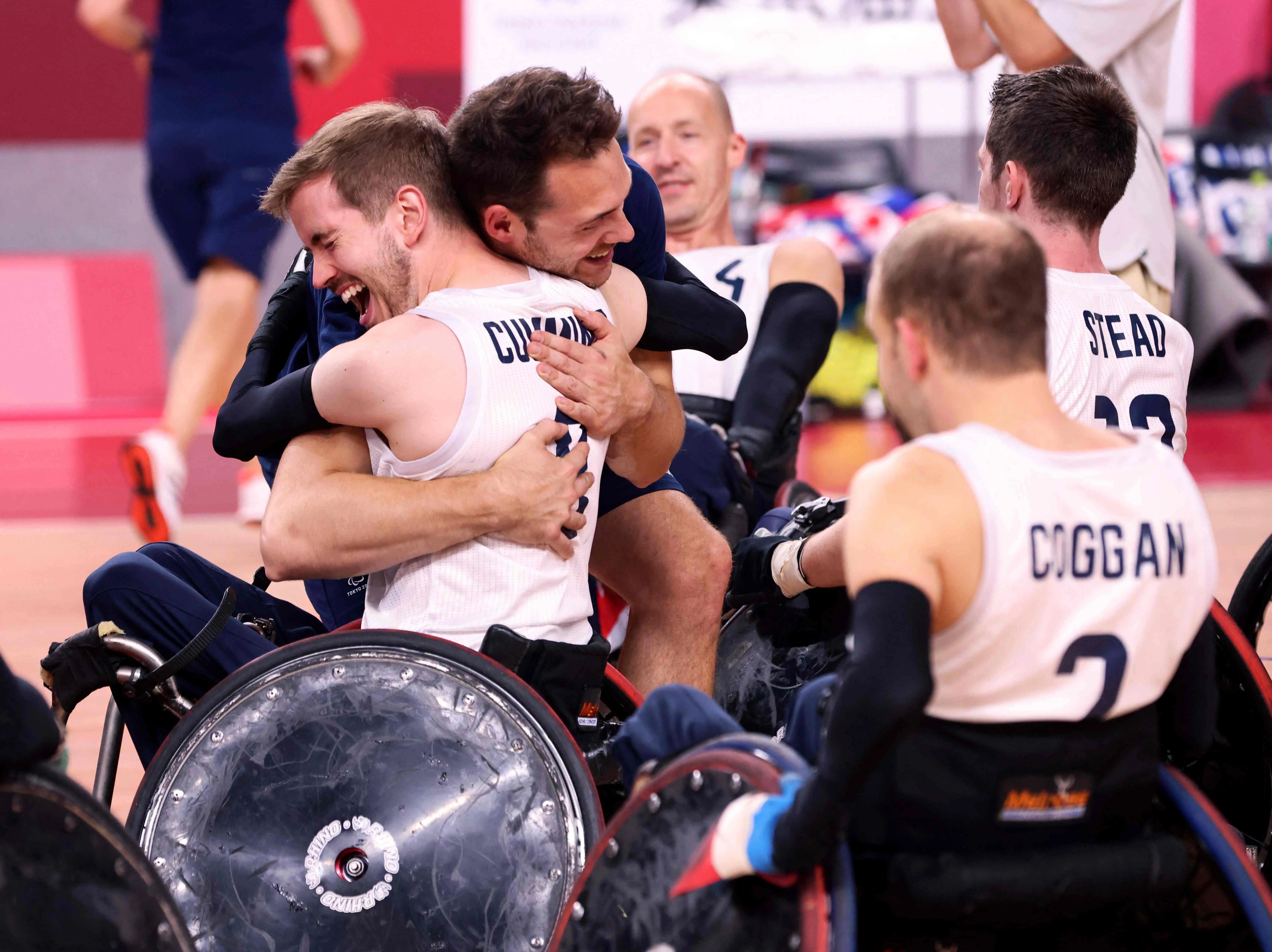 Tokyo Paralympics Great Britain secure improbable wheelchair rugby