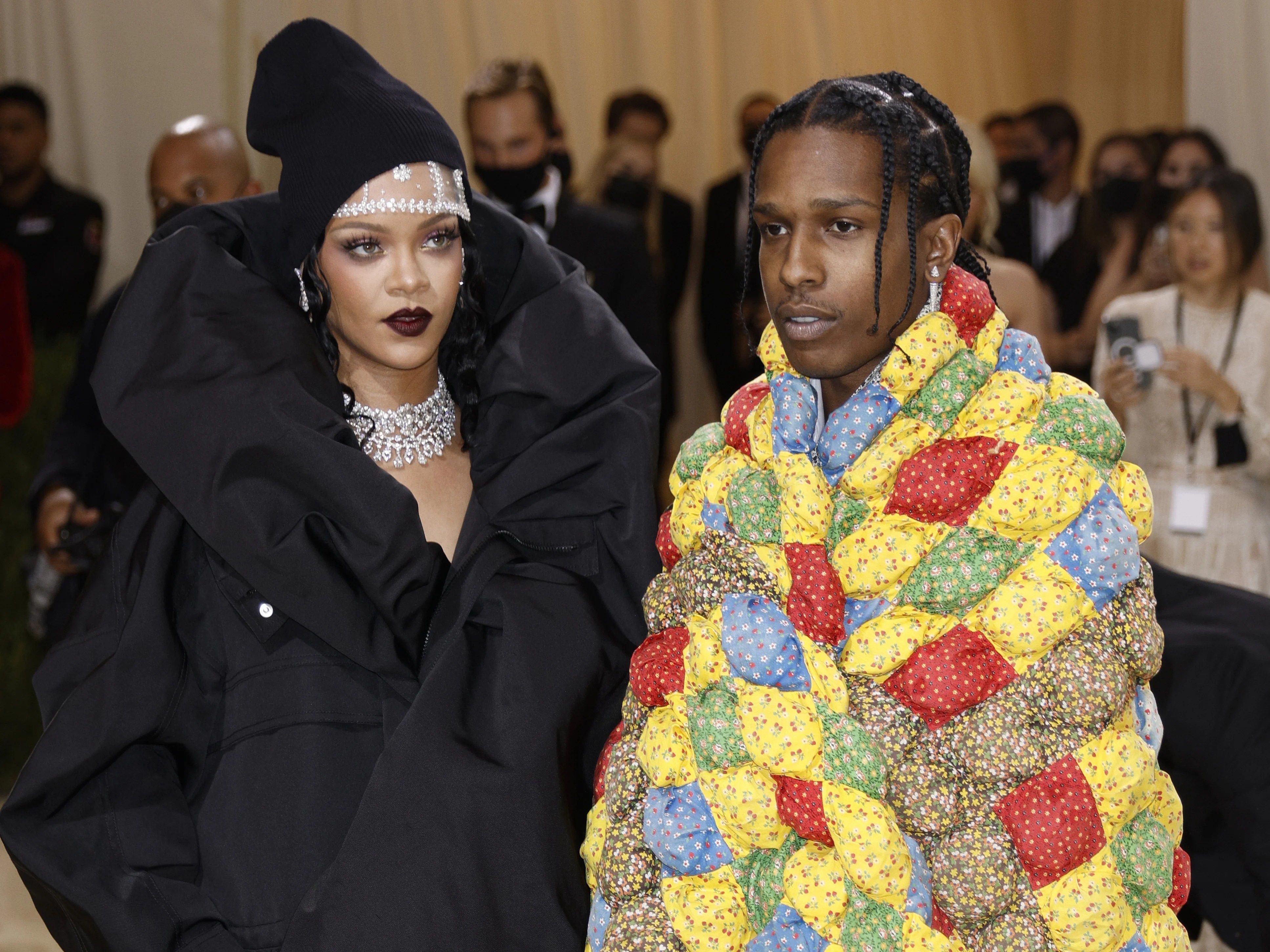 Rihanna And A$Ap Rocky Arrived Late At Met Gala 2021 | The Independent