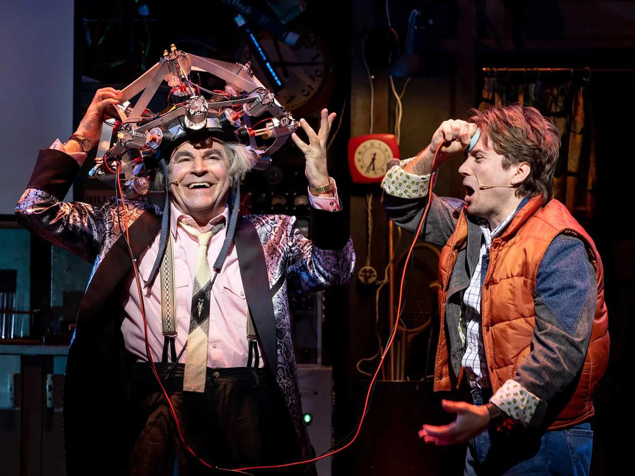 Back to the Future The Musical review Hokey nostalgia that maintains