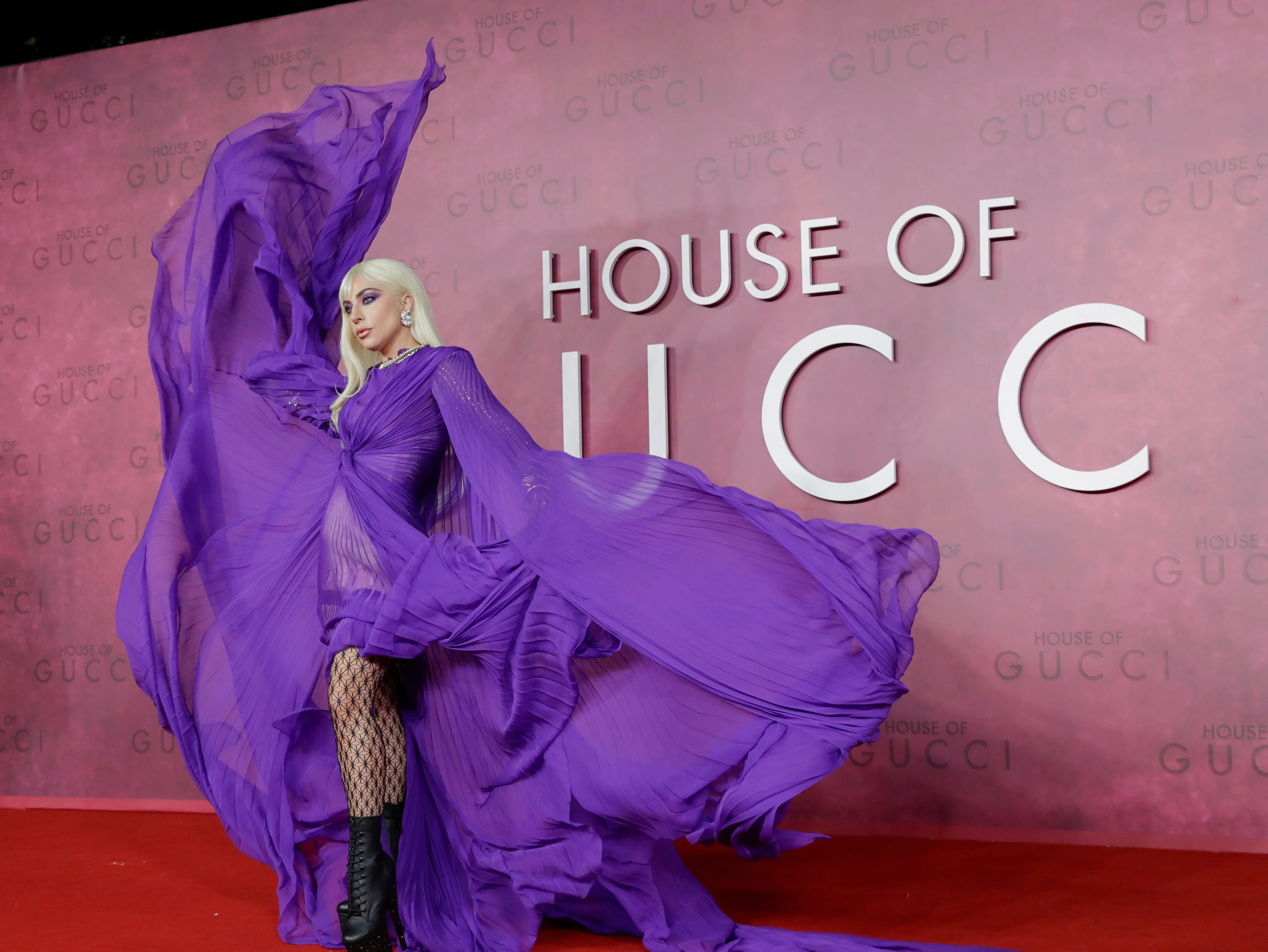 Lady Gaga’s look at House of Gucci premiere praised by fans ‘The queen