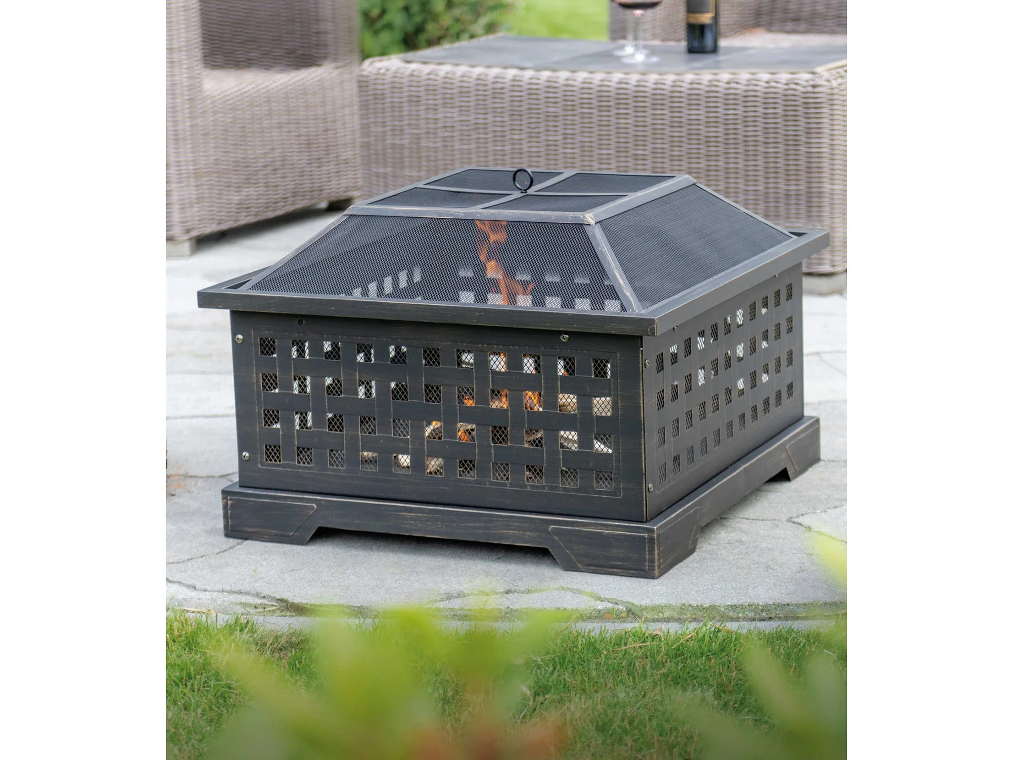 Aldi’s fire pits will keep your garden cosy this spring and they’re