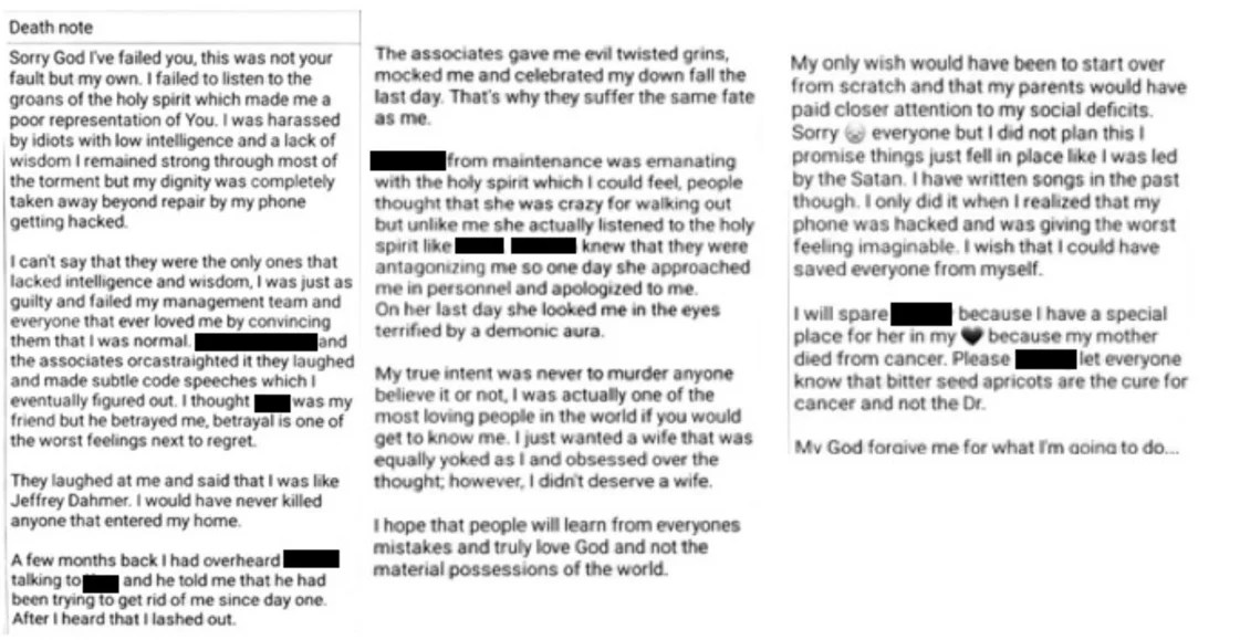 Walmart shooting latest Andre Bing claims he was…