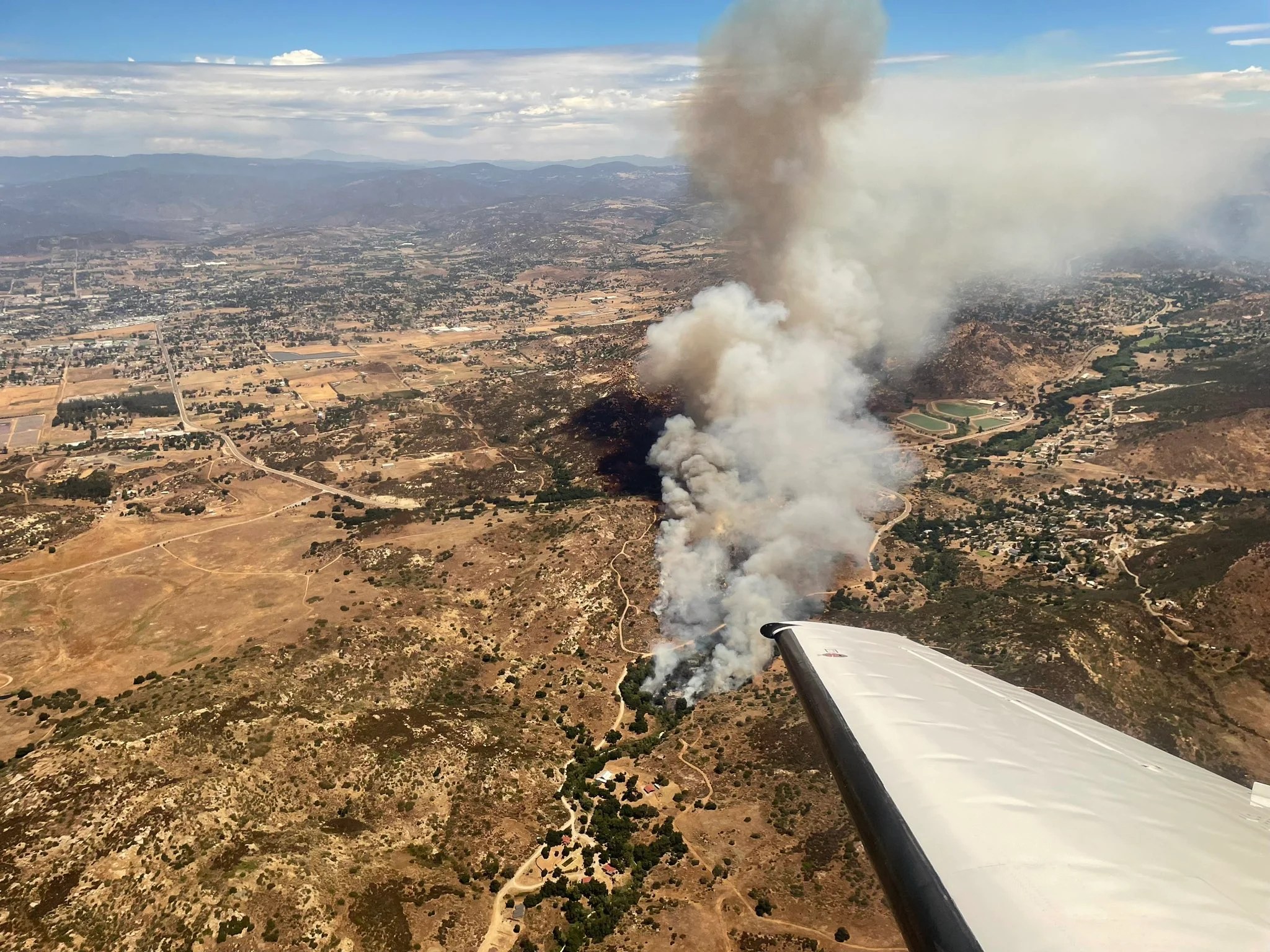 Bunnie Fire prompts evacuations outside San Diego The Independent