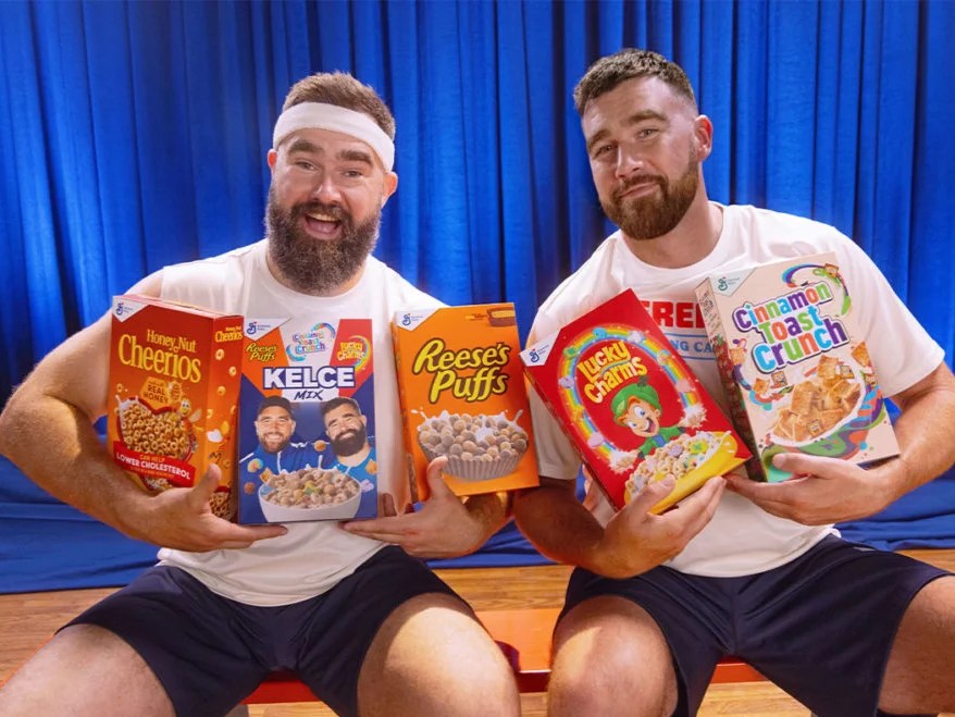 Jason Kelce hits back at claim his new cereal venture ‘destroys kids’ health