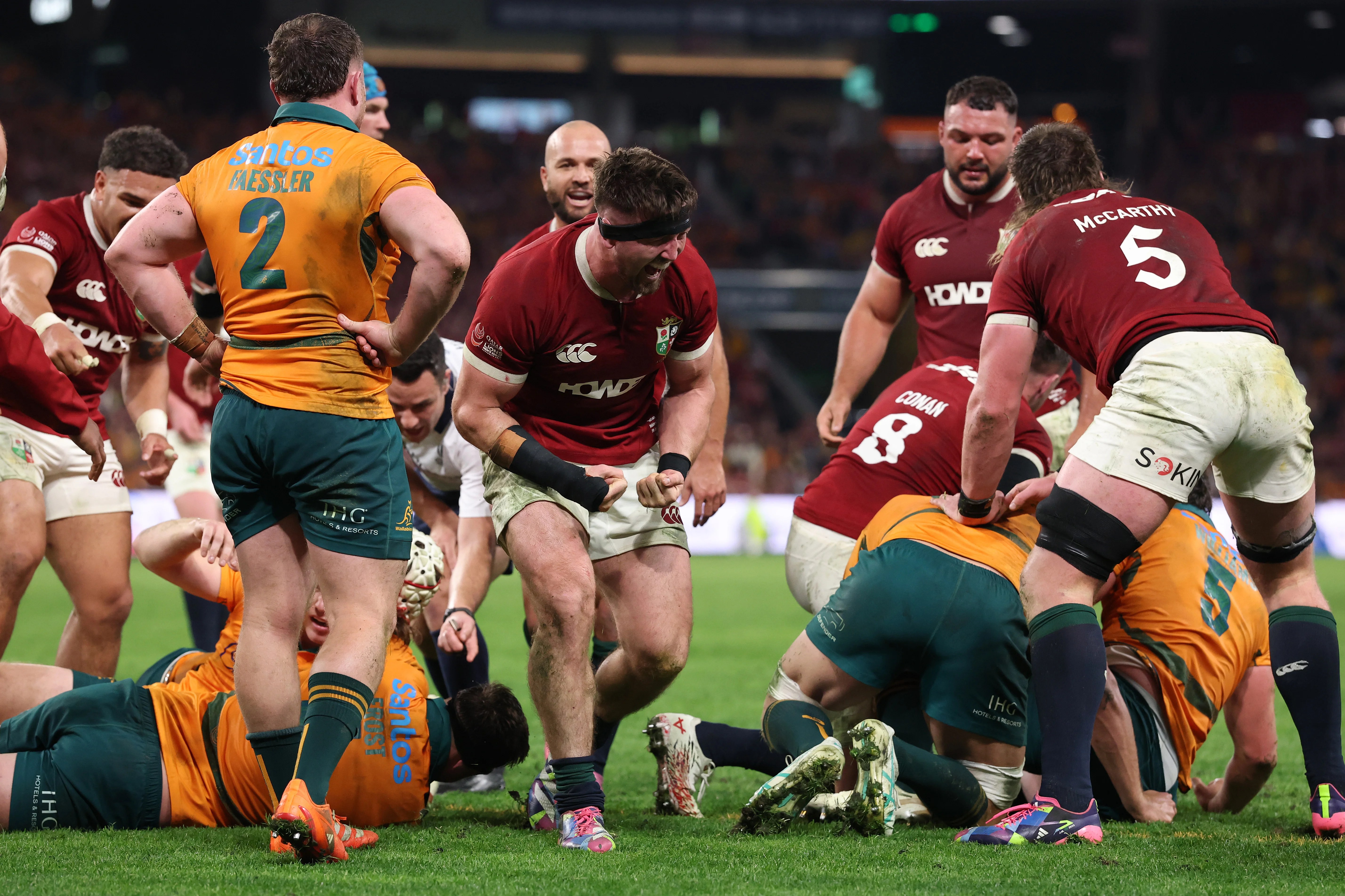 Andy Farrell hails ‘big game players’ Tom Curry and Tadhg Beirne after flankers star in first Test win