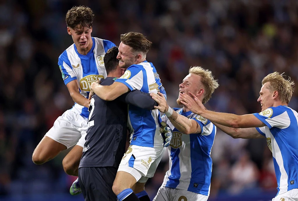 Huddersfield shock Leicester as Sheffield Wednesday set up Yorkshire derby in Carabao Cup
