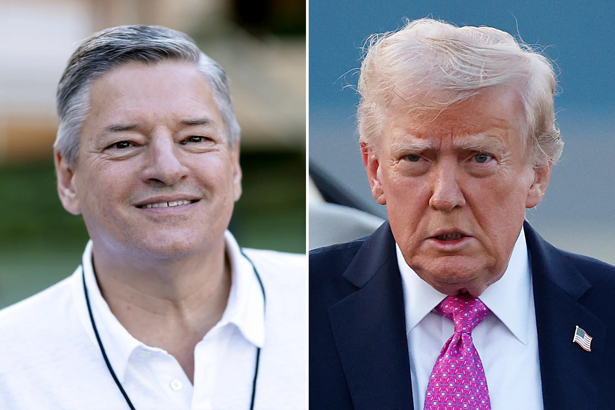Hostile takeover launched over Netflix-Warner deal with new 8B Paramount bid after Sarandos woos Trump at White House