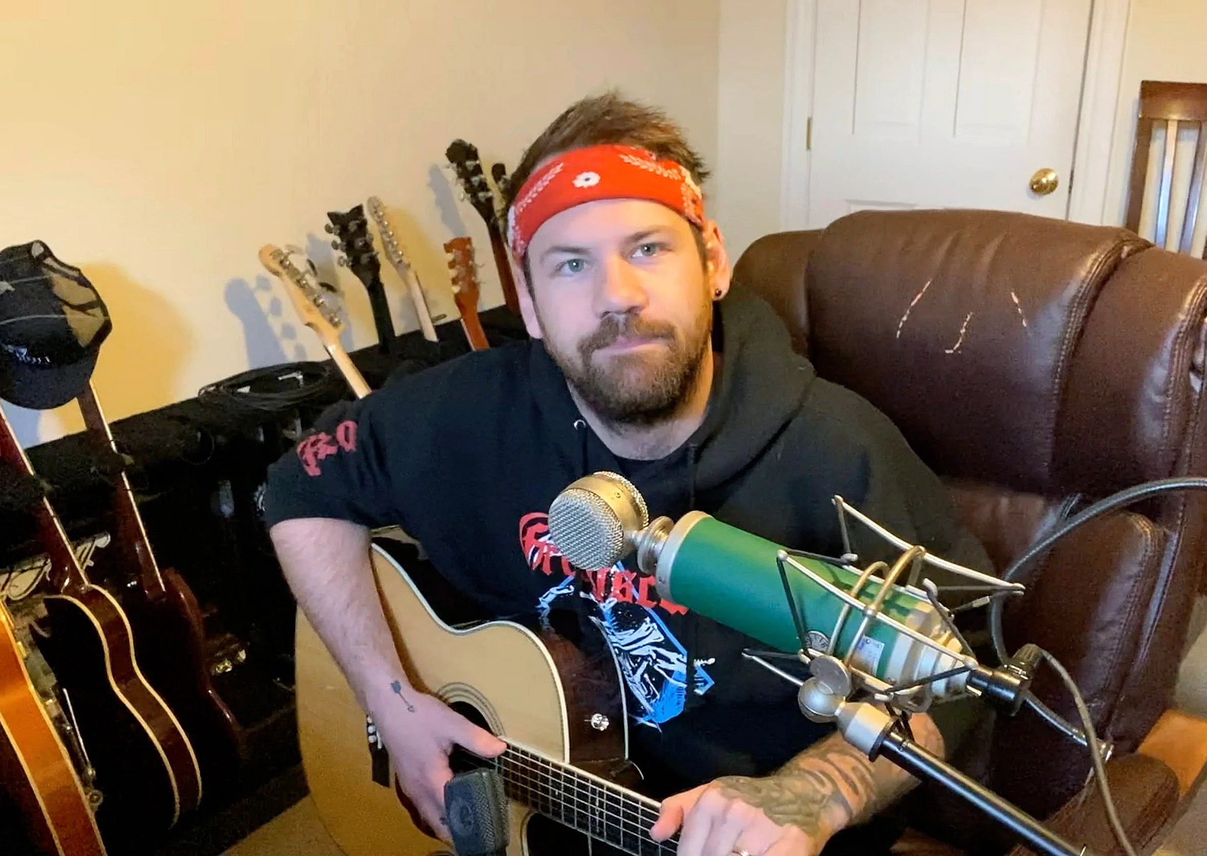 Rock singer’s wife of 14 years reacts after he comes out as ‘proudly gay man’