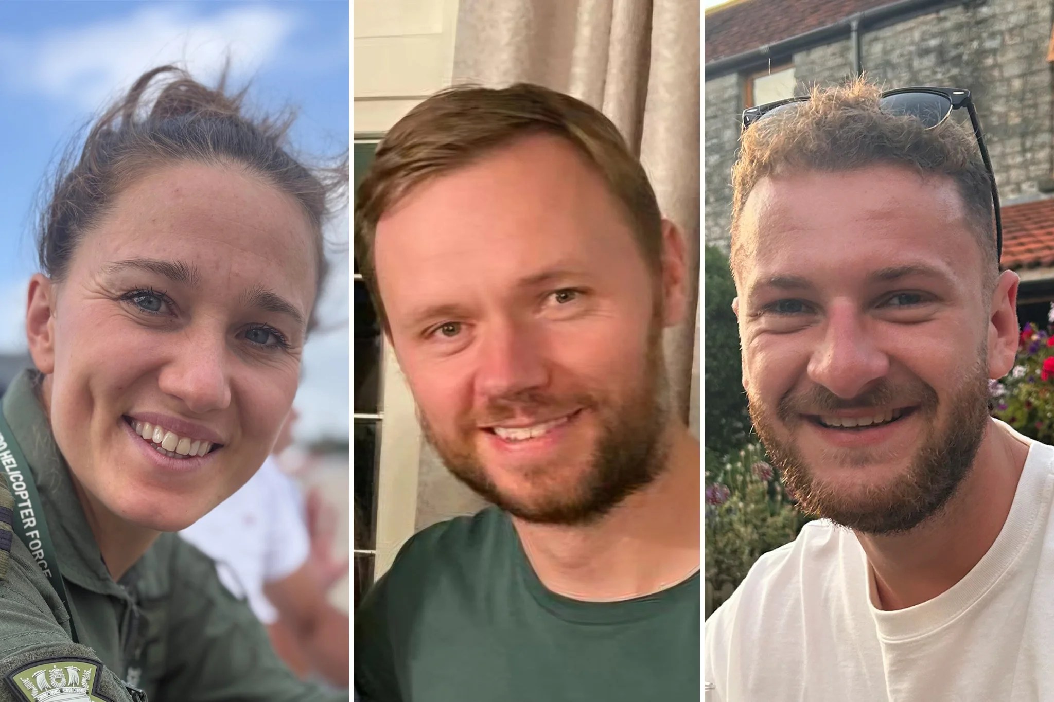 Devon helicopter crash: Three Royal Navy service members who died in training exercise named