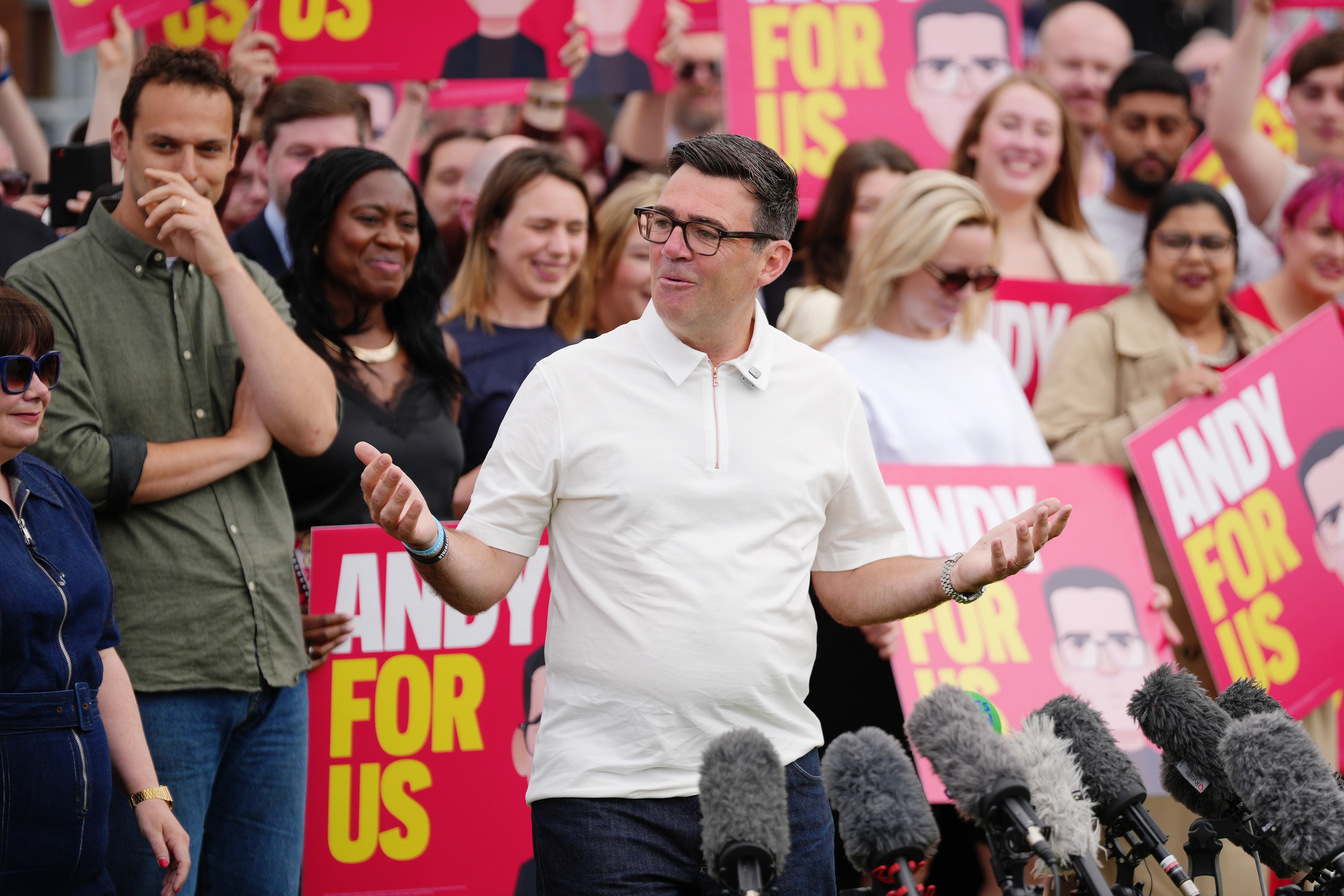 Burnham vows ‘new path for Britain’ as Starmer warns leadership challenge will ‘tear Labour apart’ – latest