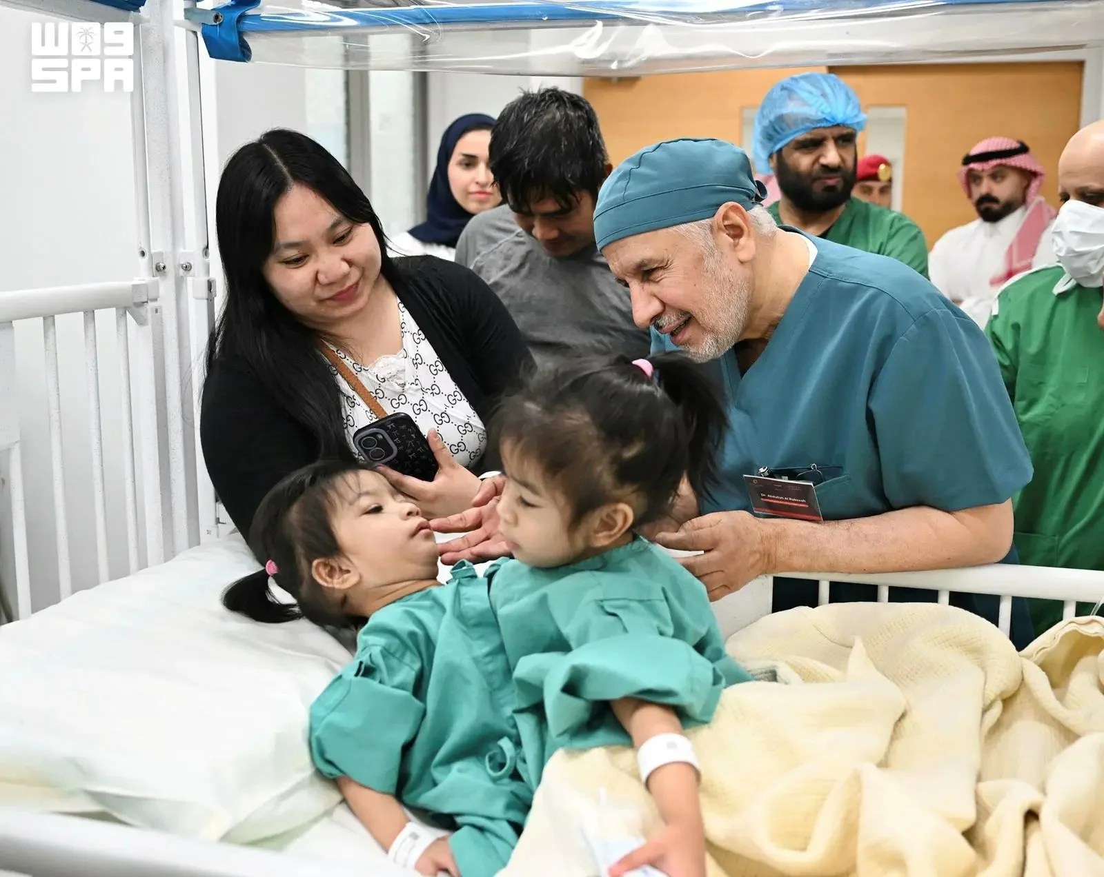 Conjoined twins separated following six-hour surgery in Saudi Arabia