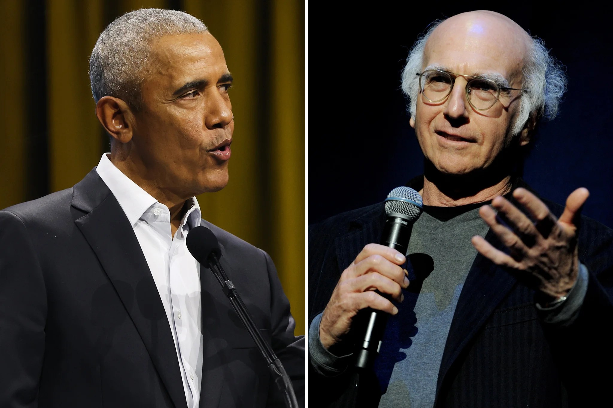 Barack Obama and Larry David are TV comedy’s most intriguing odd couple