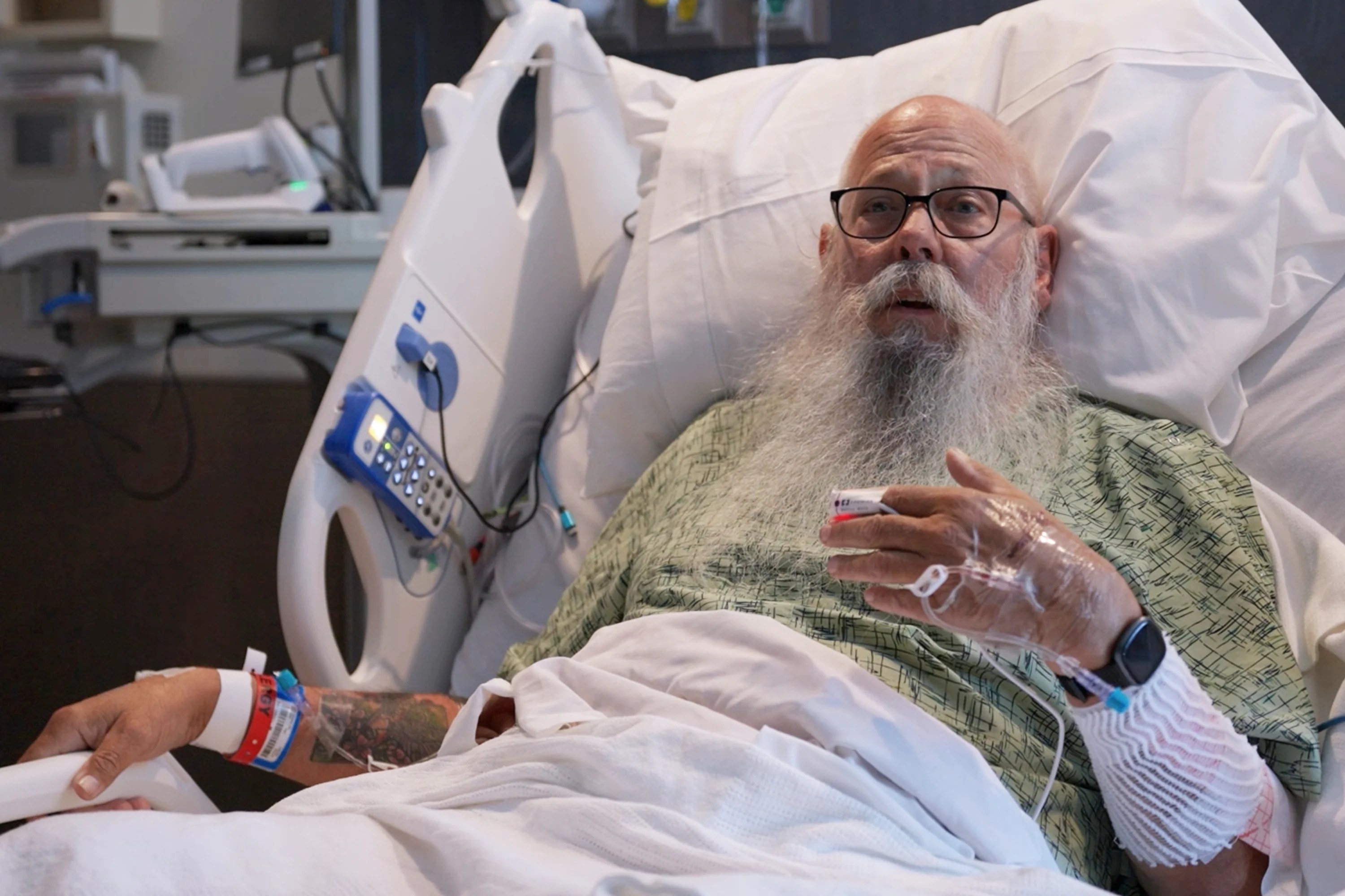 Man tossed by Yellowstone bison says hitting the ground was the worst