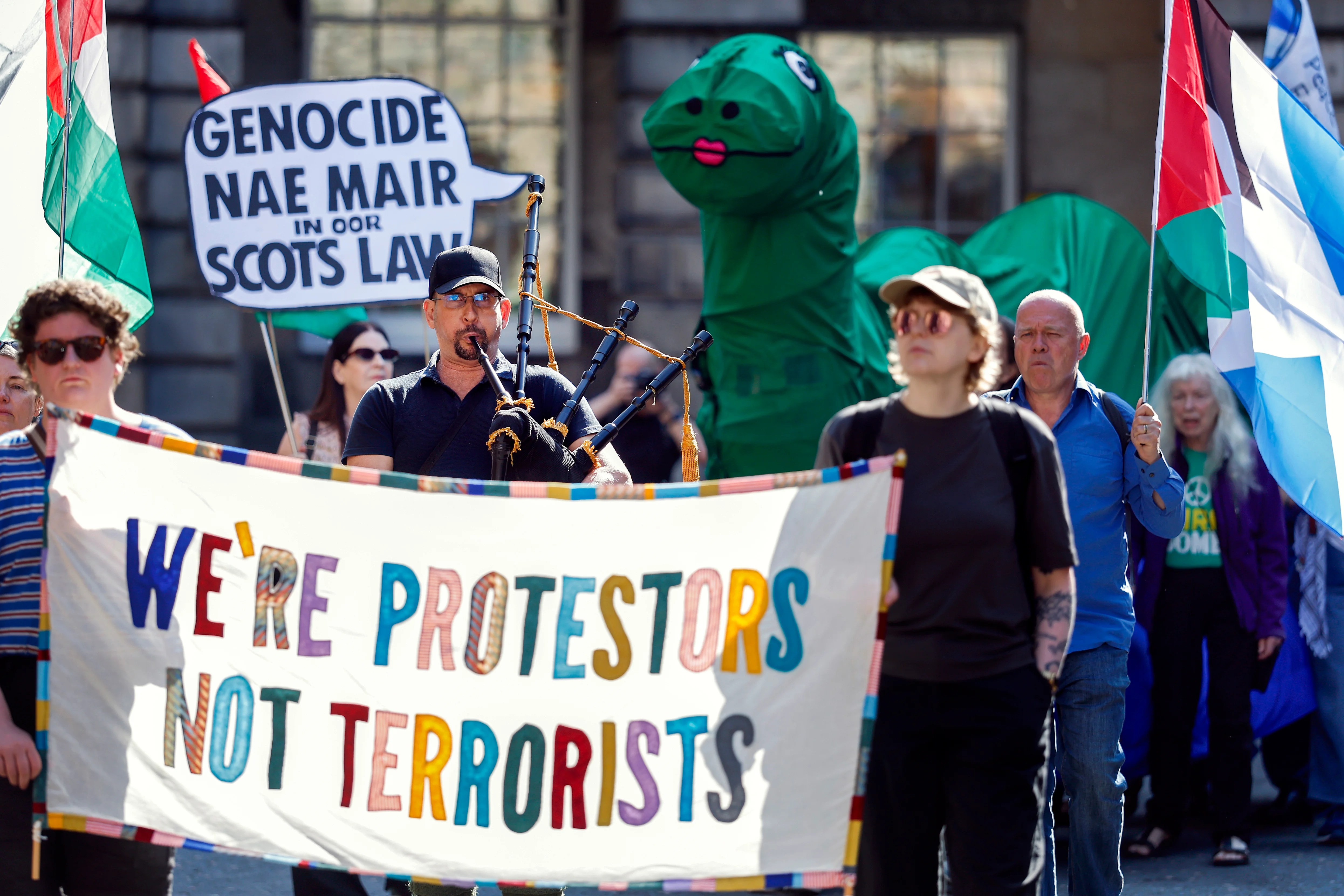Palestine Action activists who ransacked a Barclays bank could be jailed as terrorists