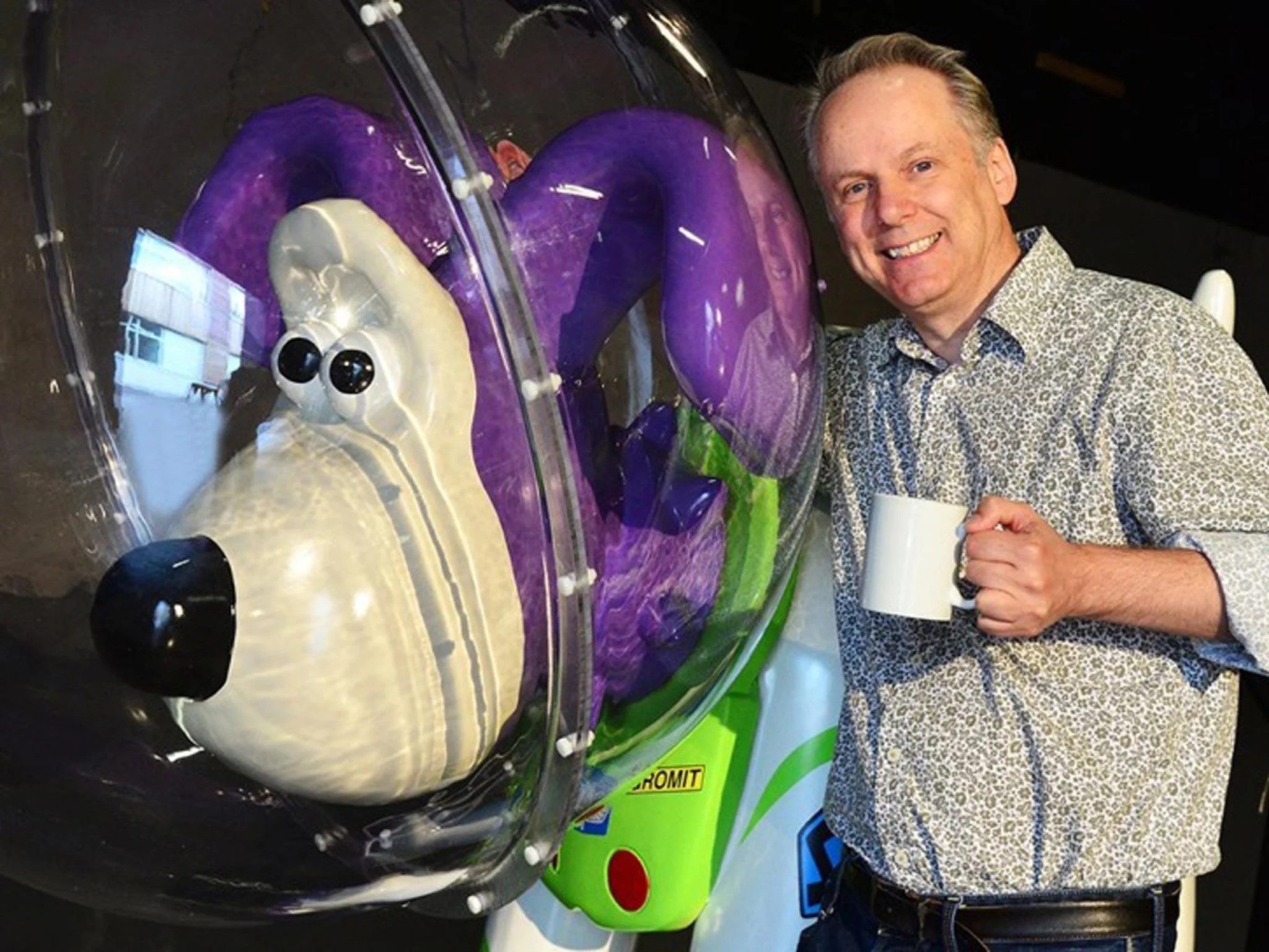 Cracking good job, Gromit! Wallace and Gromit creator Nick Park unveils