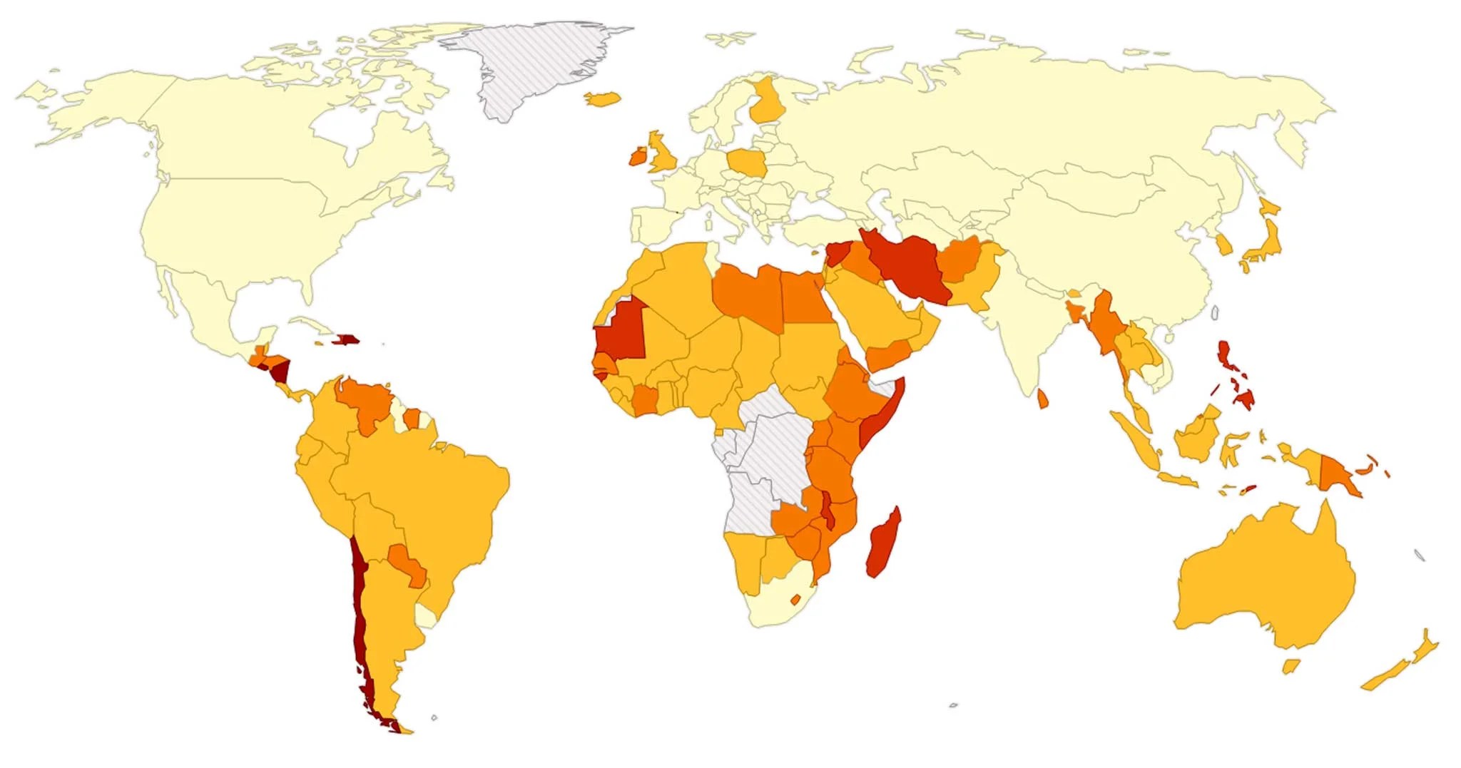 International abortion laws The map that shows the state of abortion