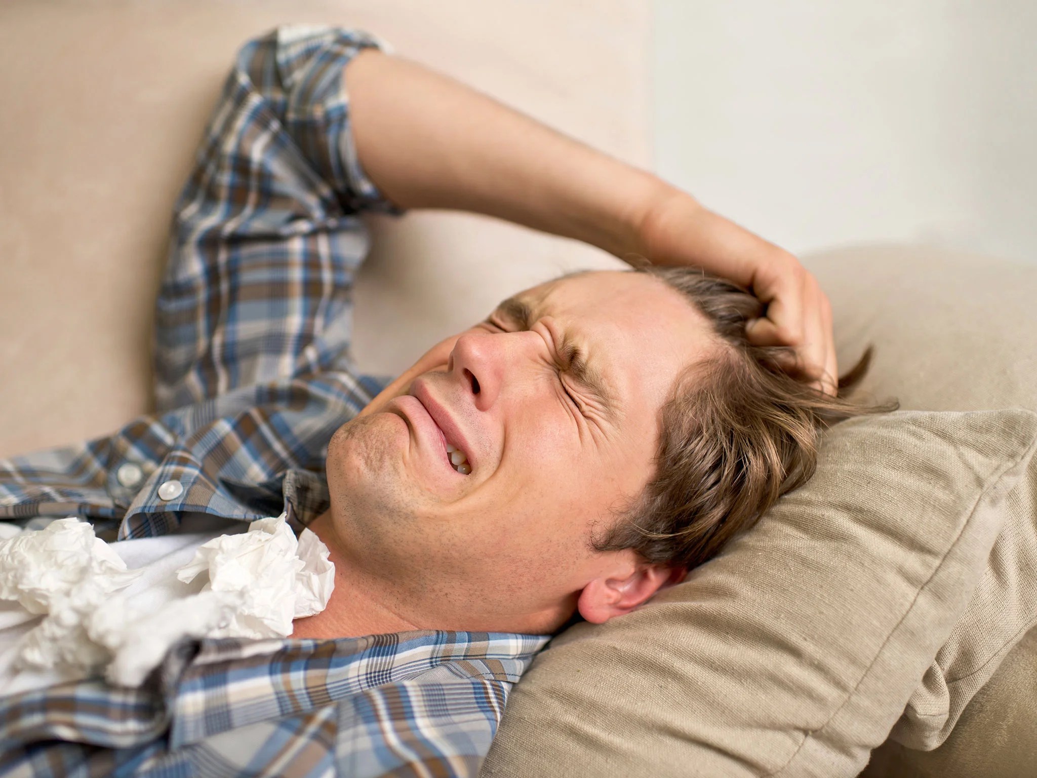 Modern men cry twice as much as their fathers, research suggests The