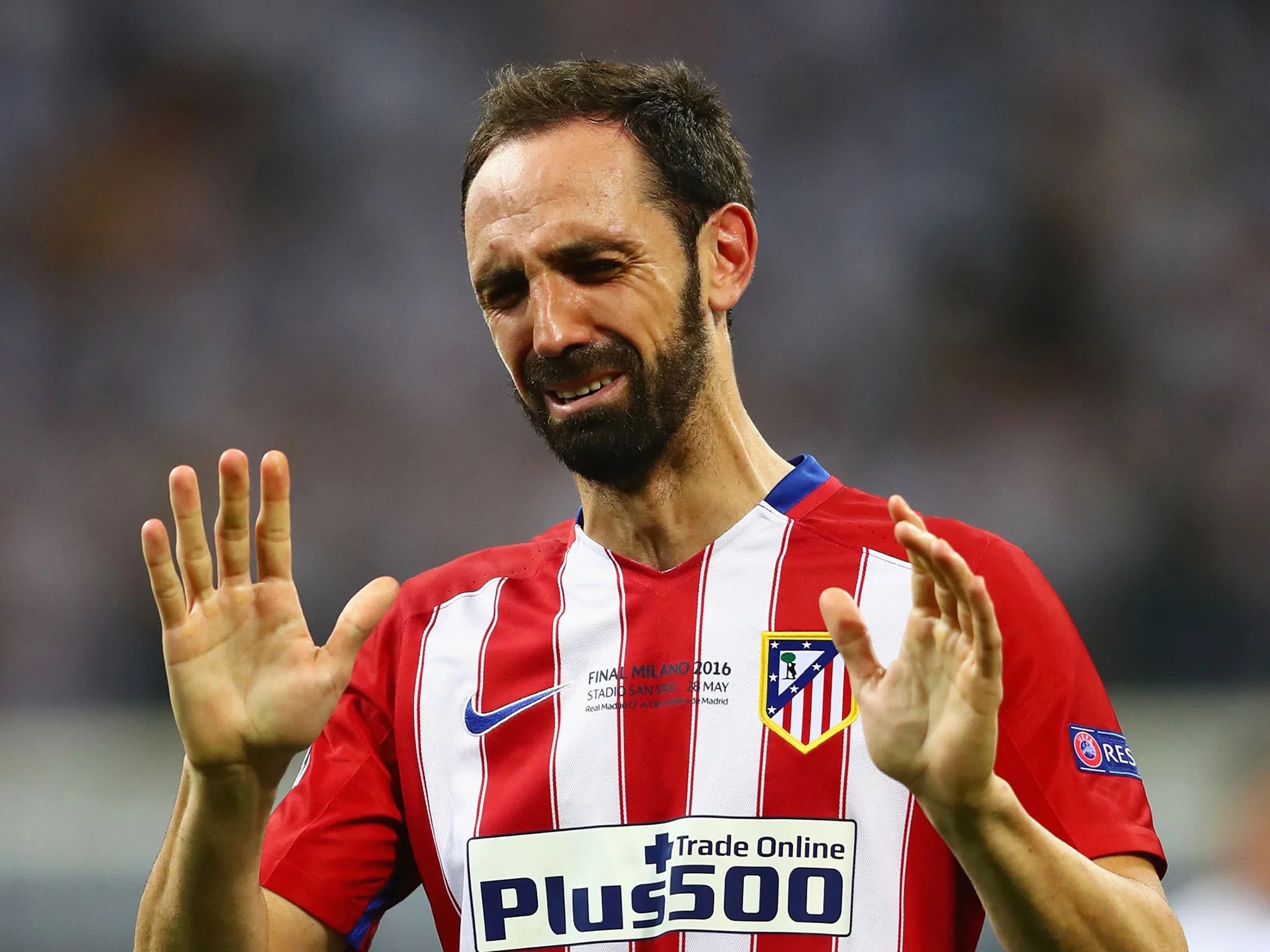 Juanfran's Atletico Madrid shirt sales 'skyrocket' following Champions