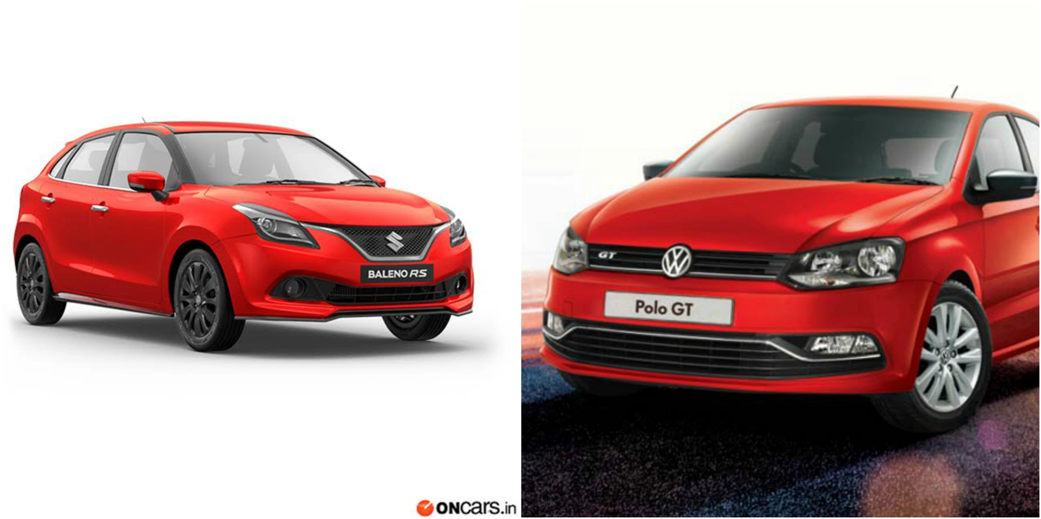 Maruti Baleno RS Vs Volkswagen Polo GT TSI Price, Features and Engine